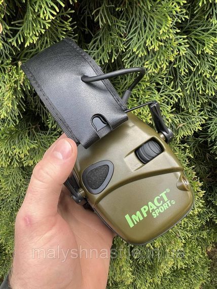 Навушники активні Impact Sport Olive | Зображення 5