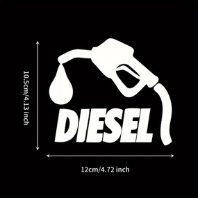 Наклейка на паливний бак "Diesel"