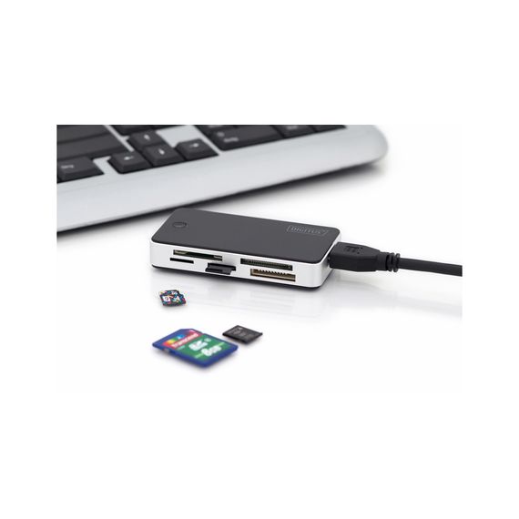 Зчитувач флеш-карт Digitus USB 3.0 All-in-one (DA-70330-1) | Зображення 6