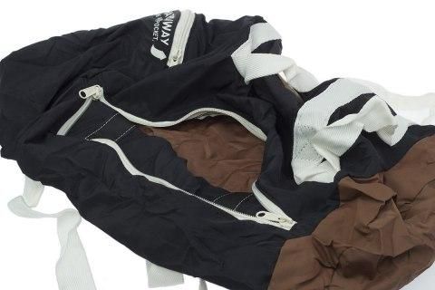 Спортивная сумка Puma Pack Away Barrel черная на 40л | Зображення 2