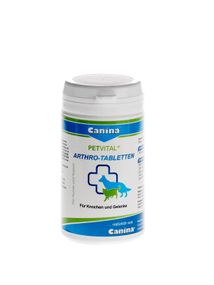 Вітаміни Canina Petvital Arthro Tabletten для здоров'я суглобів у собак та котів 60 табл