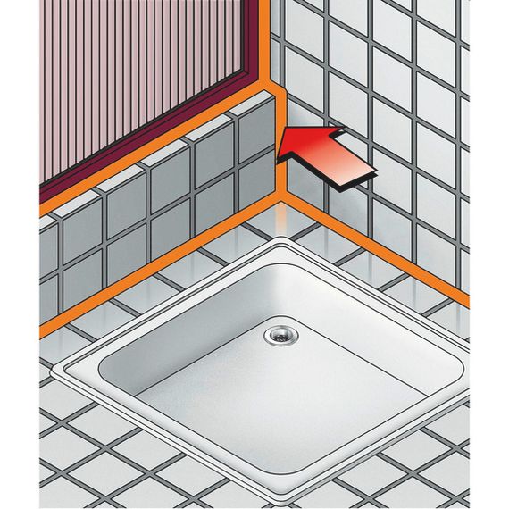 Герметик санітарний, силіконовий ацетатний, 310мл, прозорий | Зображення 2