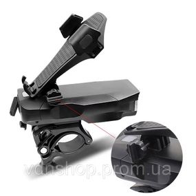 Велофонарь для велосипедов с аккумулятором BG-1951/HJ-068, Легкий алюминиевый фонарь для велосипедистов WA-76