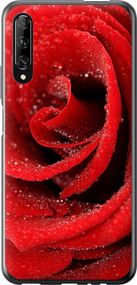 Чехол на Huawei P Smart Pro Красная роза "529u-1906-17620"