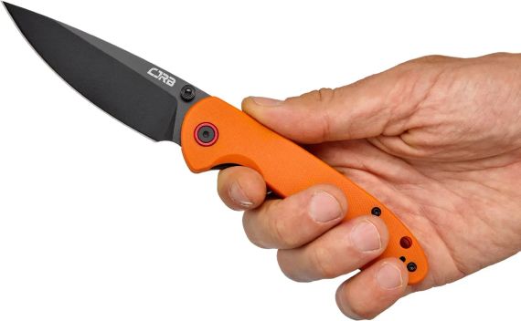 Ніж CJRB Feldspar Black Blade Orange | Зображення 4