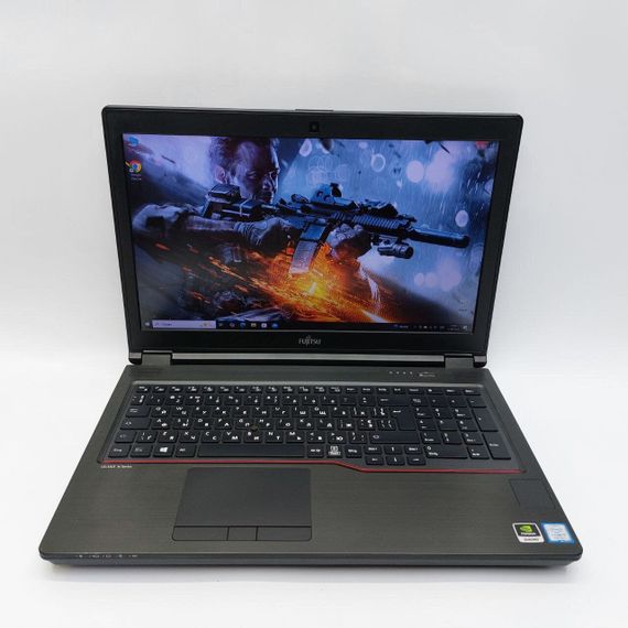 Мобильная рабочая станция Fujitsu Celsius H780 / 15.6" (1920x1080) IPS / Intel Core i7-8750H (6 (12) ядер по 2.2 - 4.1 GHz) / 32 GB DDR4 / 512 GB SSD / nVidia Quadro P600, 4 GB GDDR5, 128-bit / WebCam б/у | Зображення 2