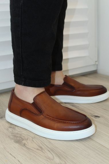 Светлые мужские туфли на белой подошве Luciano 40 размер | Зображення 3