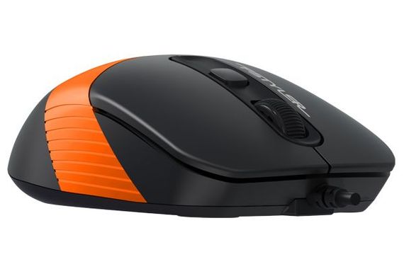 Миша комп'ютерна провідна A4Tech Fstyler FM10 Black/Orange оранжева | Зображення 4