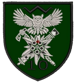 Шеврон 10-та окрема гірсько-штурмова бригада «Едельвейс»