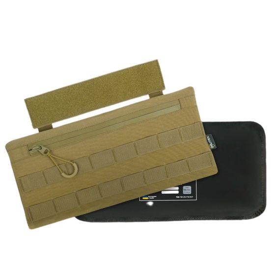 Захист живота з балістичним пакетом Militex 30.5*13.5 см 1 клас захисту койот