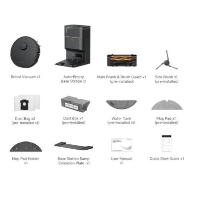 Пылесос Dreame Bot D20 Pro Plus Black (RLD43SD-BL) | Зображення 6