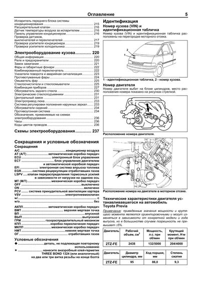 Toyota Previa. Посібник з ремонту й експлуатації. Книга | Зображення 3
