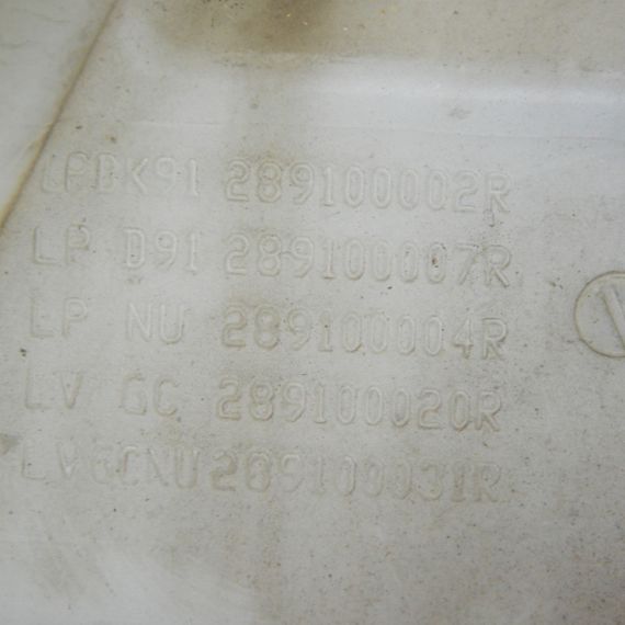 Бачок склоомивача Renault Laguna III 2007-2015 Бак омивача скла Рено Лагуна 3 289100002R | Зображення 3