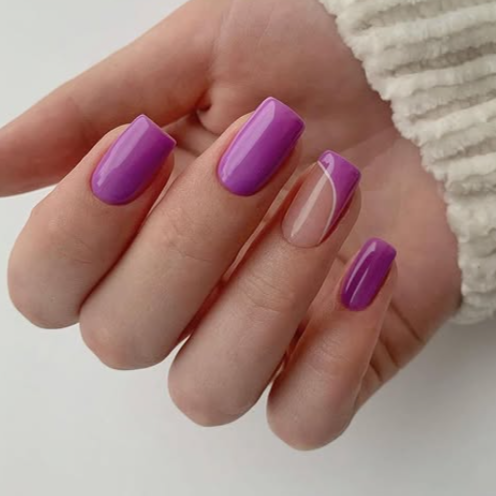 Гель-лак Valeri 018 "Пурпурна орхідея" 6мл