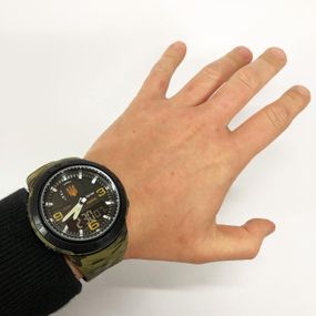 Чоловічі водостійкі кварцові годинники SKMEI 5561/1655CMGNBK, Годинники наручні електронні для хлопців VT-69