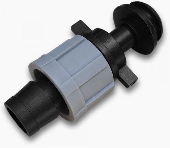 Старт-конектор Bradas крапельна стрічка / з'єднувач з прокладкою для трубки 25 шт