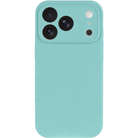 Чохол Silk Full Camera Protective (AA) NO LOGO для Apple iPhone 17 Pro (6.3") Бірюзовий / Marine Green | Зображення 1