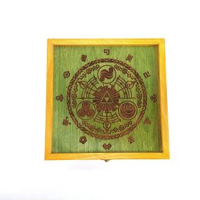 Ящик с крышкой The Legend of Zelda 19,8х19,8х10,8 см Мастерская мистера Томаса Дерево Лак