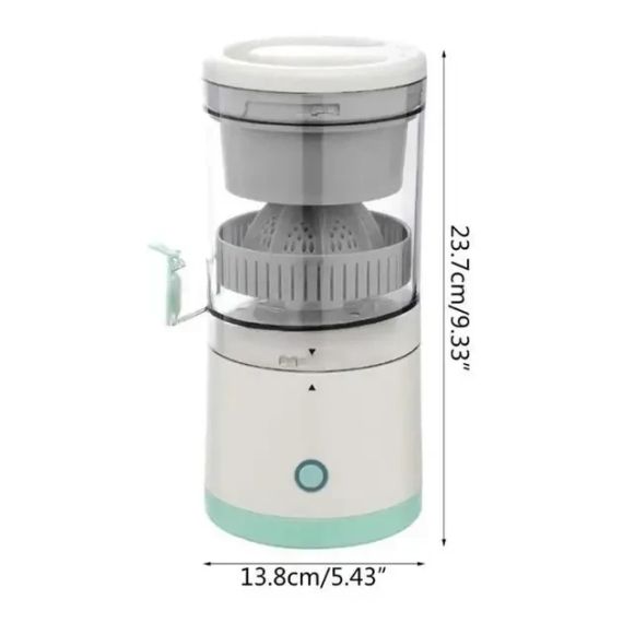 ОЧЕНКА! Акумуляторна соковичавниця Citrus Juicer від USB 0.4 л (Плохе паковання, немає носика 3424) | Зображення 7