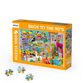 Пазл Серія 90-ті. Серіали та фільми (1000 елементів)