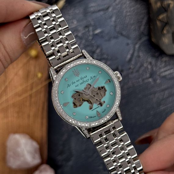 Годинник наручний Awarder 049 Silver-Blue | Зображення 2