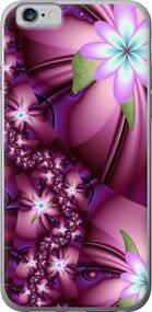 Чехол на iPhone 6s Цветочная мозаика "1961u-90-17620"