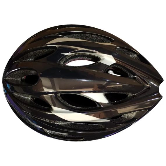 Шолом дитячий захисний X-TREME HM-03-black-white чорний з білим
