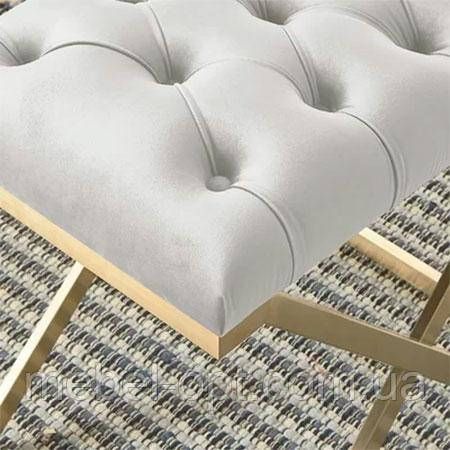 Банкетка Луї В 052 Loft, в стилі лофт, арт деко, вибір розміру, кольору каркаса і оббивки | Зображення 9