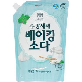 Средство для ручного мытья посуды LG Natural Pong Baking Soda запаска 1.2 л (8801051232394)