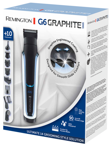 Тример універсальний Remington PG6000 E51 G6 Graphite Ser. Pers.Groomer | Зображення 3