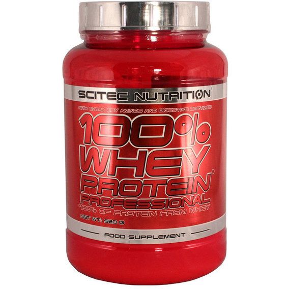 Протеїн Scitec Nutrition 100% Whey Protein Professional 920 g /30 servings/ Kiwi Banana