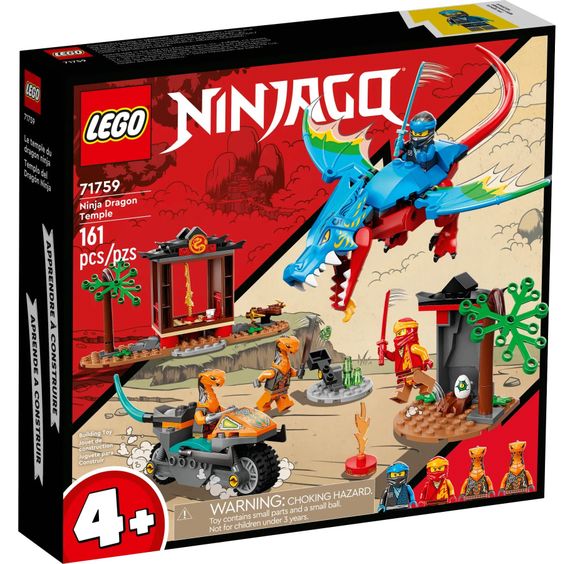 Конструктор LEGO Ninjago Храм ніндзя-дракона (71759) | Зображення 6
