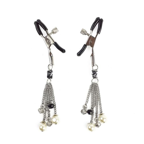 Затискачі для сосків Art of Sex Nipple clamps Tenero Amore Сріблясті One Size | Зображення 2