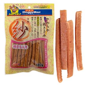 Лакомство для собак DoggyMan Soft Chicken Strip Gizzard 180 гр