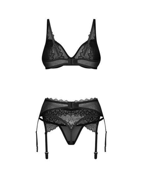 Комплект Obsessive Deina More 3-pcs set S/M Sex Aura | Зображення 4