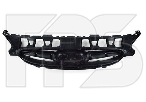Решетка радиатора Hyundai Accent (Solaris) 11- без хром. накладок (FPS) 863511R000
