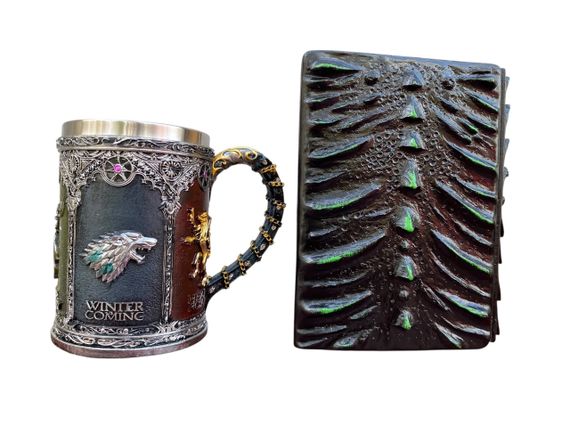 Подарунковий набір Кухоль 3D Сім Королівств і Блокнот 3D «Око Лісового Дракона» | Зображення 1