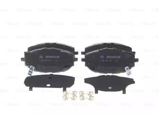Колодки гальмівні дискові TOYOTA AURIS 1.3-2.0 2012-,COROLLA 1.33-1.8 2013- передн.  BOSCH (0986494676)