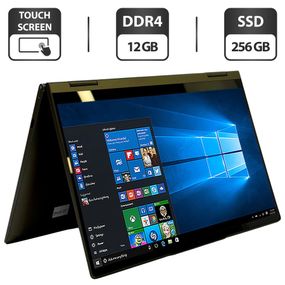 Ноутбук-трансформер Б-класс Lenovo Yoga 7 14ITL5 / 14" (1920x1080) IPS Touch / Intel Core i5-1135G7 (4 (8) ядра по 2.4 - 4.2 GHz) / 12 GB DDR4 / 256 GB SSD / Intel Iris Xe Graphics / WebCam / Windows 10 Home б/у