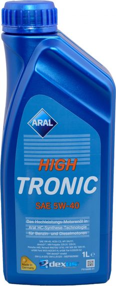 Моторна олива Aral HighTronic 5W-40 1л.