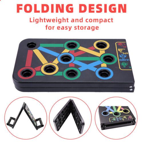 Упоры Для Отжимания Foldable Push Up, Тренажер для отжимания упоры доска Скамья для дома ZR-99 | Зображення 8