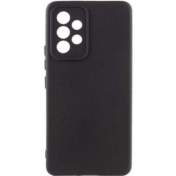 Чехол Silicone Cover Ummi Lakshmi Full Camera (AA) для Samsung Galaxy A13 4G Черный / Black