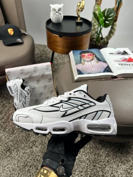 Чоловічі кросівки Air Max Snox White Black весна / літо / осінь A4119 43 27.5 см | Зображення 4