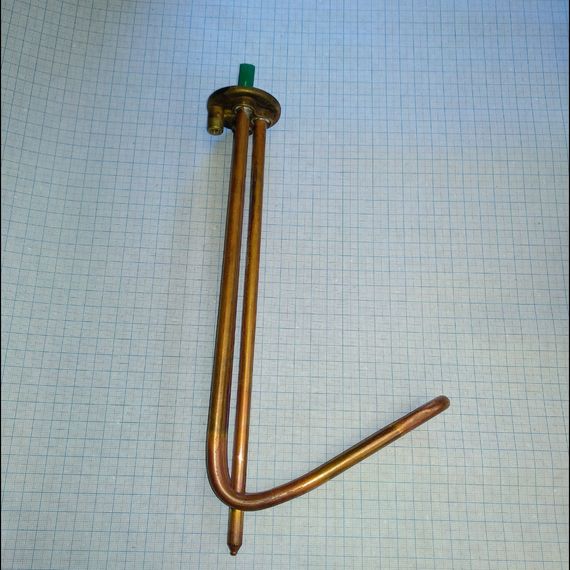 Тен для горизонтального бойлера,1500w,на фланці 48мм,місце для анода м-5.Thermowatt(Італія) | Зображення 1