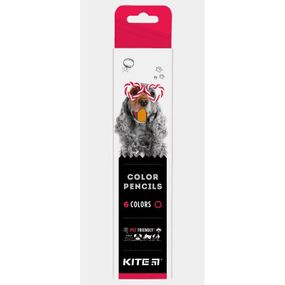 Карандаши цветные Kite Dogs 6 шт (K22-050-1) - Топ Продаж!
