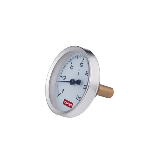 Термометр Karro 1/2" 63 мм 120°С KR-1039 | Зображення 2