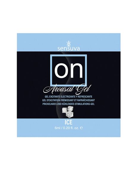 Пробник збуджувального гелю Sensuva - ON for Her Arousal Gel Ice (4 мл)