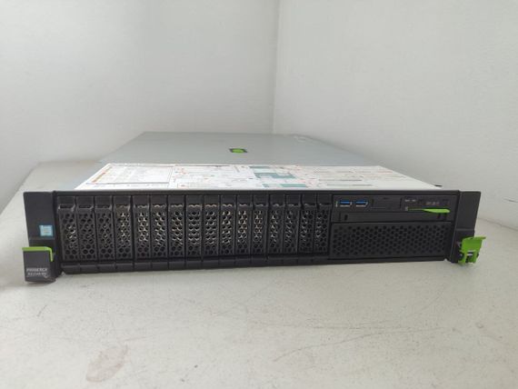 Сервер Fujitsu Primergy RX2540 M2 2U Rack / 2x Intel Xeon E5-2650 v4 (12 (24) ядер по 2.2 - 2.9 GHz) / 64 GB DDR4 / NO HDD / iRMC S4 / 2x 800W б/у | Зображення 1