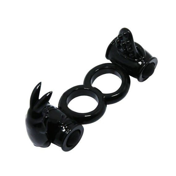 Ерекційне вібро кільце з стимулятором клітора Sweet RING, BI-014079-1 sexstyle | Зображення 3