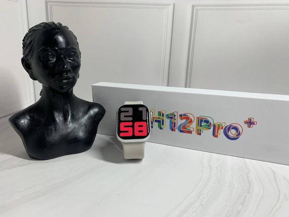 H12Pro+ Amoled 45мм (Серія 9) , білі | Зображення 4
